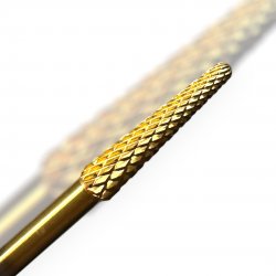 Cone Small, Fine är en konformad titanbit med dubbla skärningar som ger exakt prep- och detaljarbete, även under nageln.