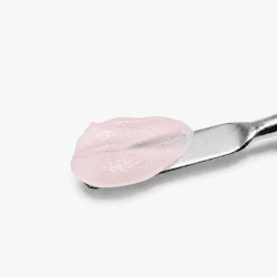 Acrygel Rosy Whisper frostat rosa acrygel på spatel