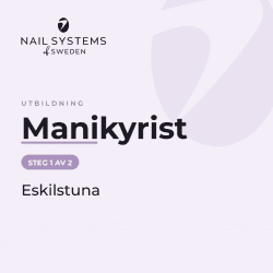 Manicurist training in Eskilstuna