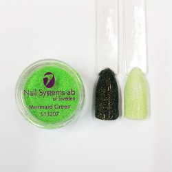 Mermaid glitter green