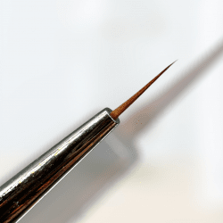 Nail Art Pensel 0,3 – Detaljpensel med kolinskyblandning