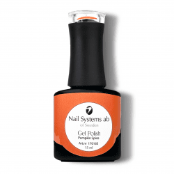 pumpkin orange gel polish nailsystems