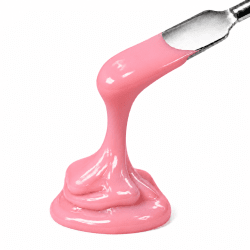 Toffee Builder Gel Sweet Mallow – rosa skulpteringsgel på spatel