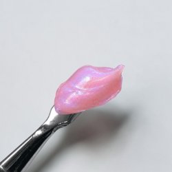 NS Acrygel Vivid Rose är en ljusrosa acrygel med mjölkig opaleffekt och pärlemorskimmer som ger naglarna ett glowigt och elegant