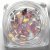 Ge dina naglar en sofistikerad touch med Frosted Peach Nail Charms! 20-pack med olikformade, frostade stenar i rosa och peachy n