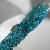 Turquoise sequin glitter in 1 mm with holo gloss – for fresh, shimmering designs with color.