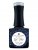 Blue glitter gel polish from Nail Systems that gives the nails a sparkling and elegant look.