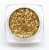 Shine in classic gold! Fine 0.4 mm glitter – perfect for decorations and glitter designs on nails.