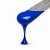 Paint Your Art Ink azurblå nail art gel på spatel