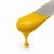 Paint Your Art Sun sun yellow nail art gel on spatula