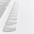 Soft gel tip - Classy Coffin in different sizes from the side