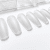 Soft gel tip - Classy Coffin, close-up of the tips