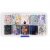 Wallpaper Dreams Foil Box innehåller 10 transferfolier med blommor, marmorering, gulddetaljer och dekorativa designer inspirerad