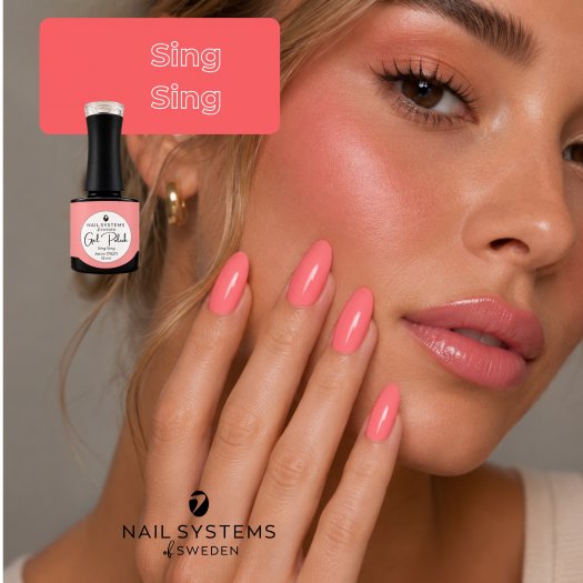 Blush Rush Collection från Nail Systems of Sweden innehåller tre trendiga gelpolish-färger i korallrosa, djup röd och stark rosa