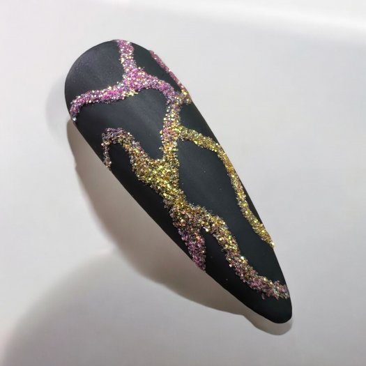 Discover Mermaid Orange glitter – a versatile glitter for nails, makeup and crafts! Create unique nail designs or use it in your