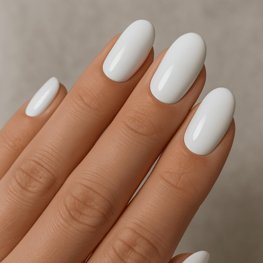 Discover Crispy White Gel Polish – a crisp white gel polish that is perfect for a French manicure or as a full color for a clean