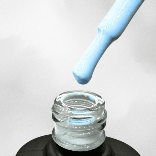 Nail Systems Ellen's summer Sky is a bright and lovely blue shade that is just as suitable for summer as it is during crisp wint