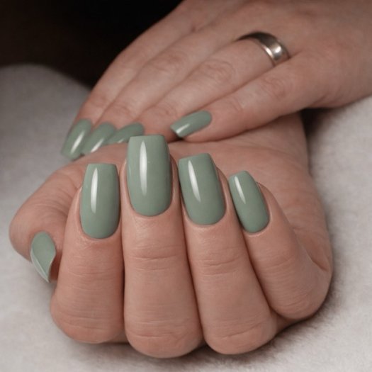 Avocado Smash gel polish – en härligt krämig och fyllig grön färg som påminner om mogna avokados.