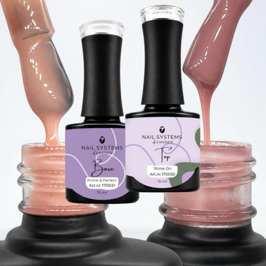 Kom igång med BIAB med vårt BIAB Try Me Kit. Innehåller Prime & Perfect Base, Liquid Extension Nude, Liquid Extension Solid Pink