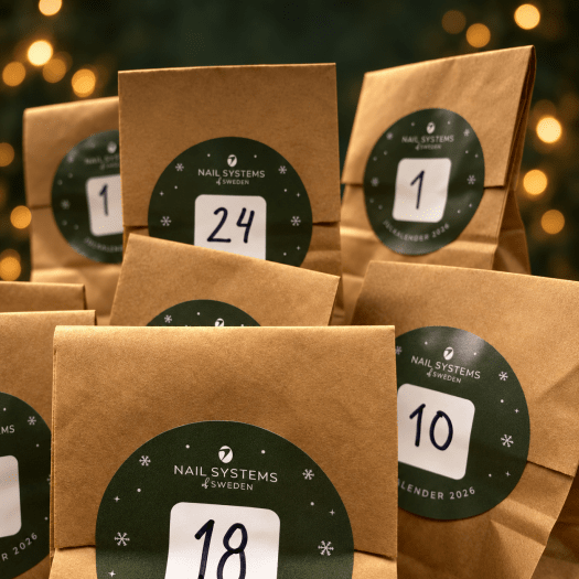 Julkalender 2026 - Nail art och tillbeh&ouml;r