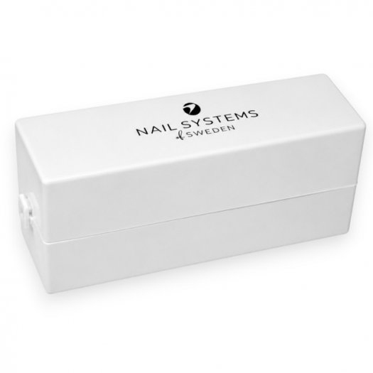 NS Bit Storage Box är en praktisk förvaringsbox med plats för 30 bits. Perfekt för hygienisk och organiserad förvaring av rengjo