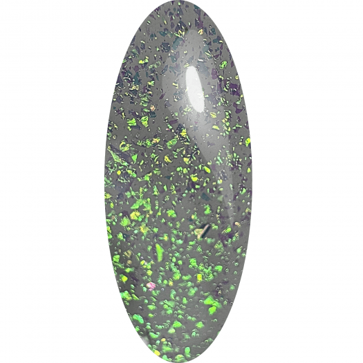 Nail Systems Borneo Sparkle – gnistrande grönt glitter gellack inspirerat av Borneos skogar.