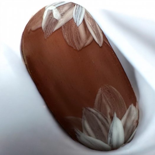 Paint Your Art - Chalk – White nail art gel for thin lines and swirls. Highly pigmented and cures to a glossy, non-sticky finish