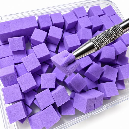 Fade Sponge fäst i pennan