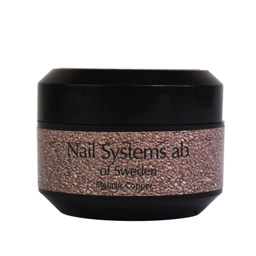 Nail Systems Gel Polish Metallic Copper