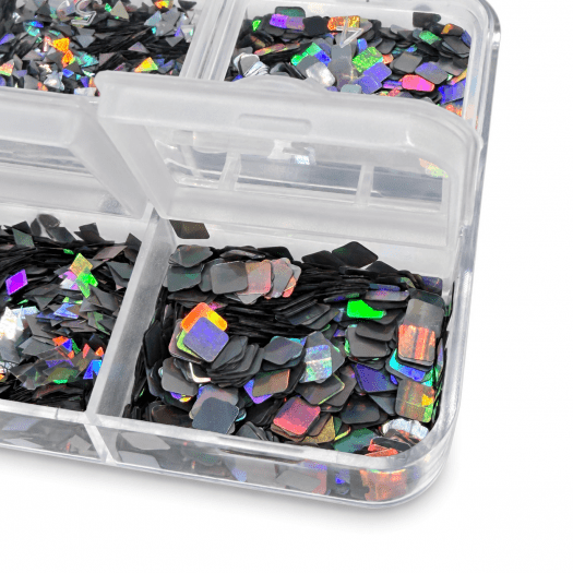 Geo Holo Box, holografiska fyrkanter och romber