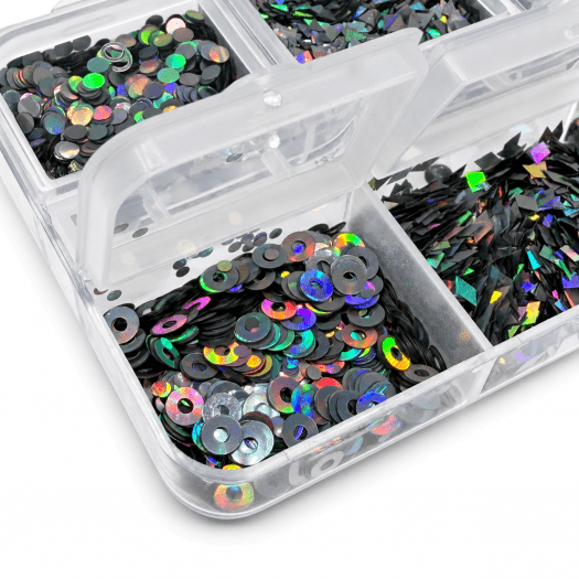 Geo Holo Box, holografiska ringar i facket