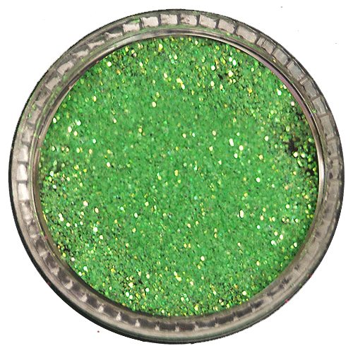 Glitter, green