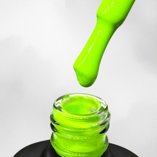 Green Apple neon green gel polish good coverage gel polish