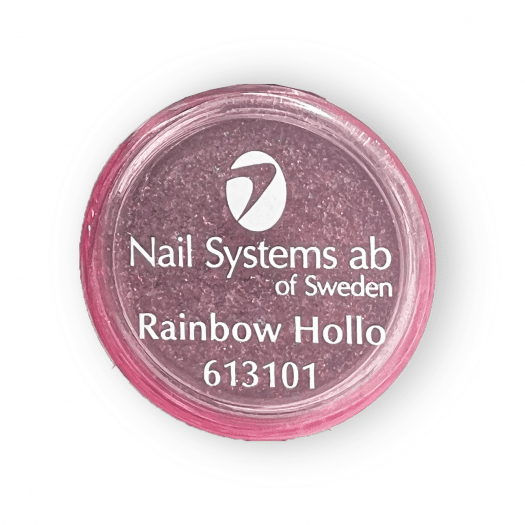 Rainbow Hollopulver Holografiskt pulver naildesign nailsystems