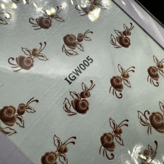 Water Stickers – Thin Designs for Easy Nail Art | Nail Systems of Sweden