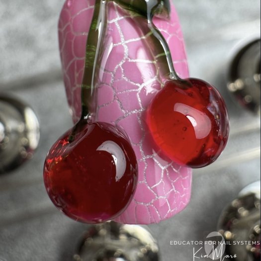 Crack gel is an effect polish that creates striking crackle patterns on the nails. Applied on a sticky surface to create unique