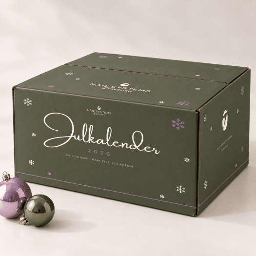 Advent calendar 2026 from Nail Systems of Sweden - 24 doors until Christmas Eve