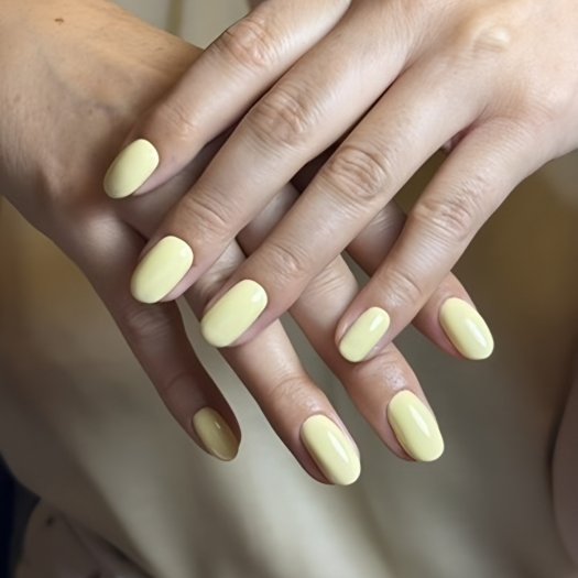 Naglar med Kimchi Gel Polish