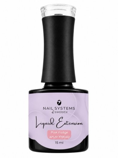 BIAB Liquid Extension Pink Fudge är en hard gel i flaska med mjuk nude-ton som passar alla hudtoner. Perfekt för naturliga nagla