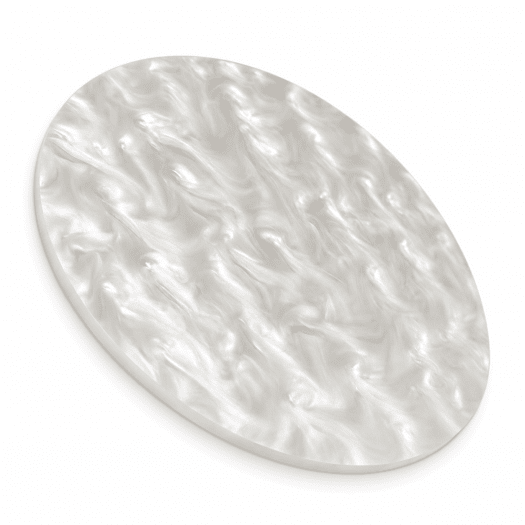 Opal Palette, rund palett med marmorerad pärlemoryta