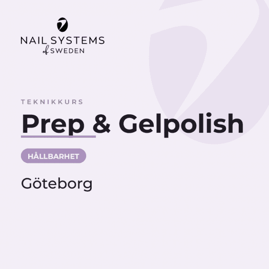 Prep och gelpolish, fördjupningskurs i Göteborg