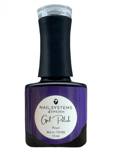 Royal är en förtrollande lila färg som är både djärv och sofistikerad. Med sin rika och intensiva ton ger den naglarna ett elega