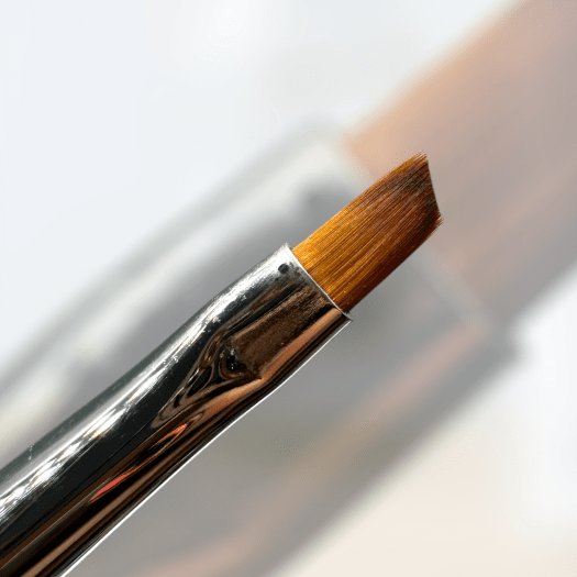 One Stroke Pensel – Vinklad nail art-pensel i Kolinsky