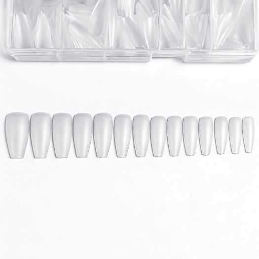 Soft gel tip - Classy Coffin in 15 sizes