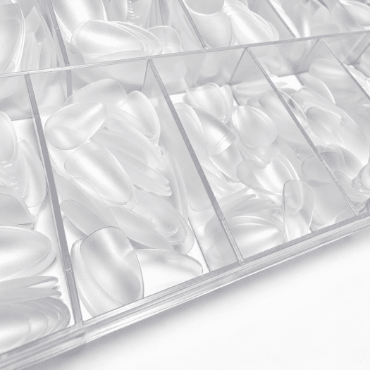 Soft gel tip - Short Oval sorted in the box
