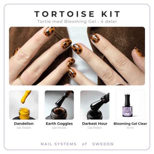 Tortoise Kit with Dandelion, Earth Goggles, Darkest Hour and Blooming Gel Clear